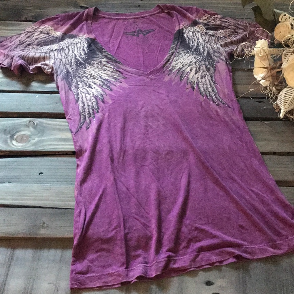 Limited Edition Affliction Purple T-Shirt!